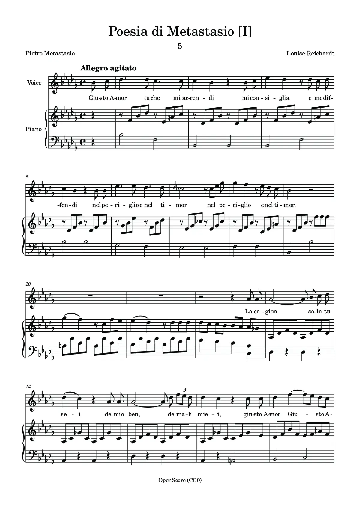 Poesia di Metastasio (I) - Page 1