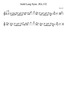 auld lang syne