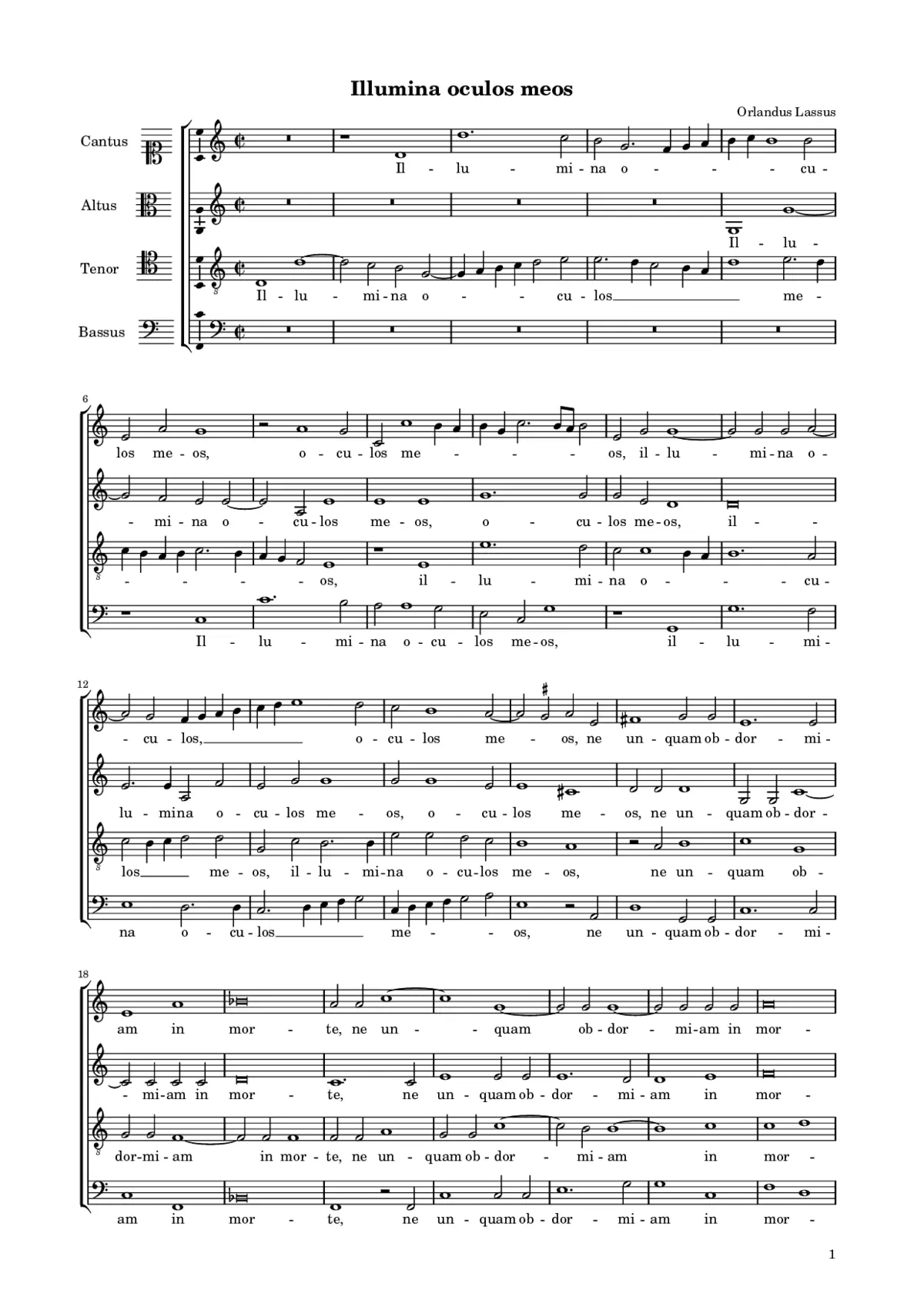 Illumina oculos meos - Page 1