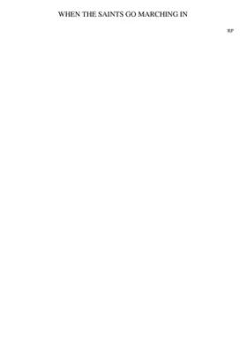 when the saints go marching in