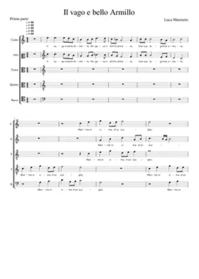 Il vago e bello Armillo