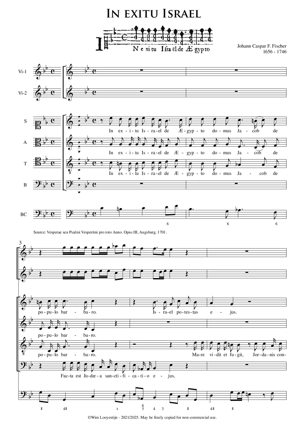 In exitu Israel - Page 1