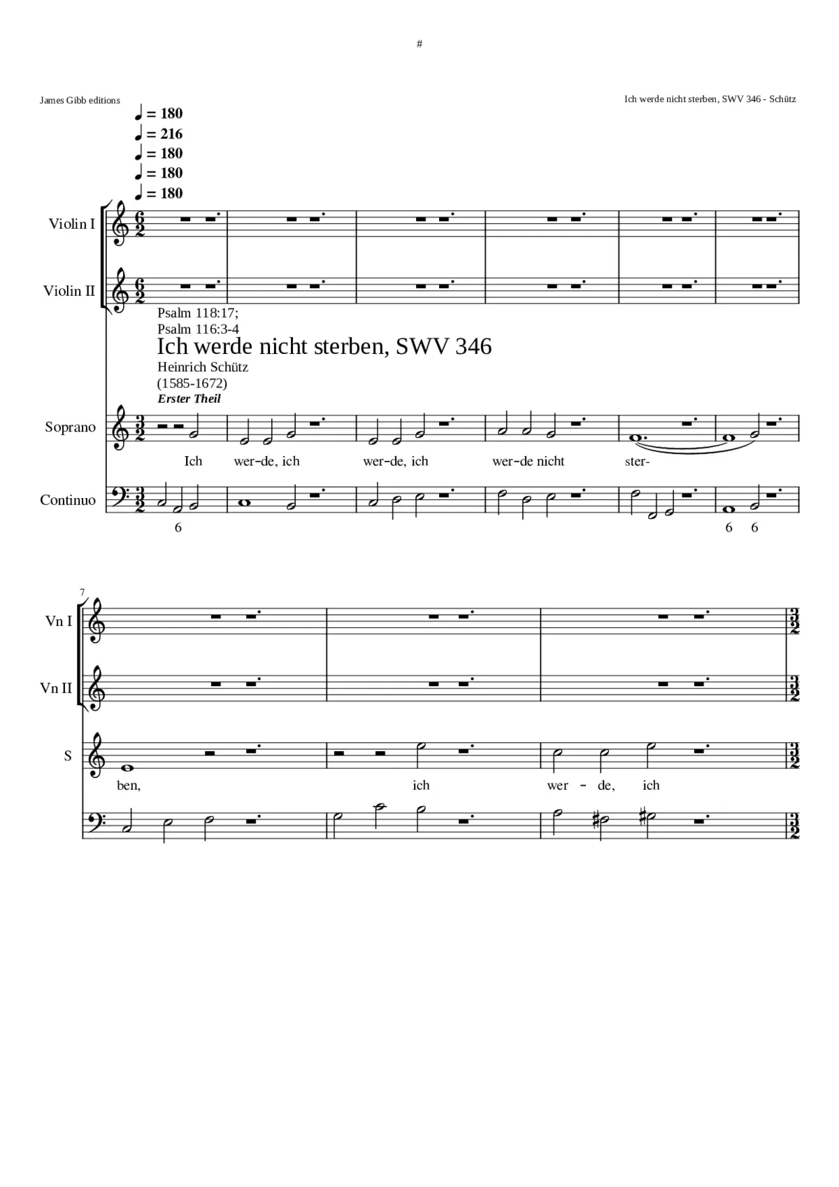 Ich werde nicht sterben sondern leben - Page 1