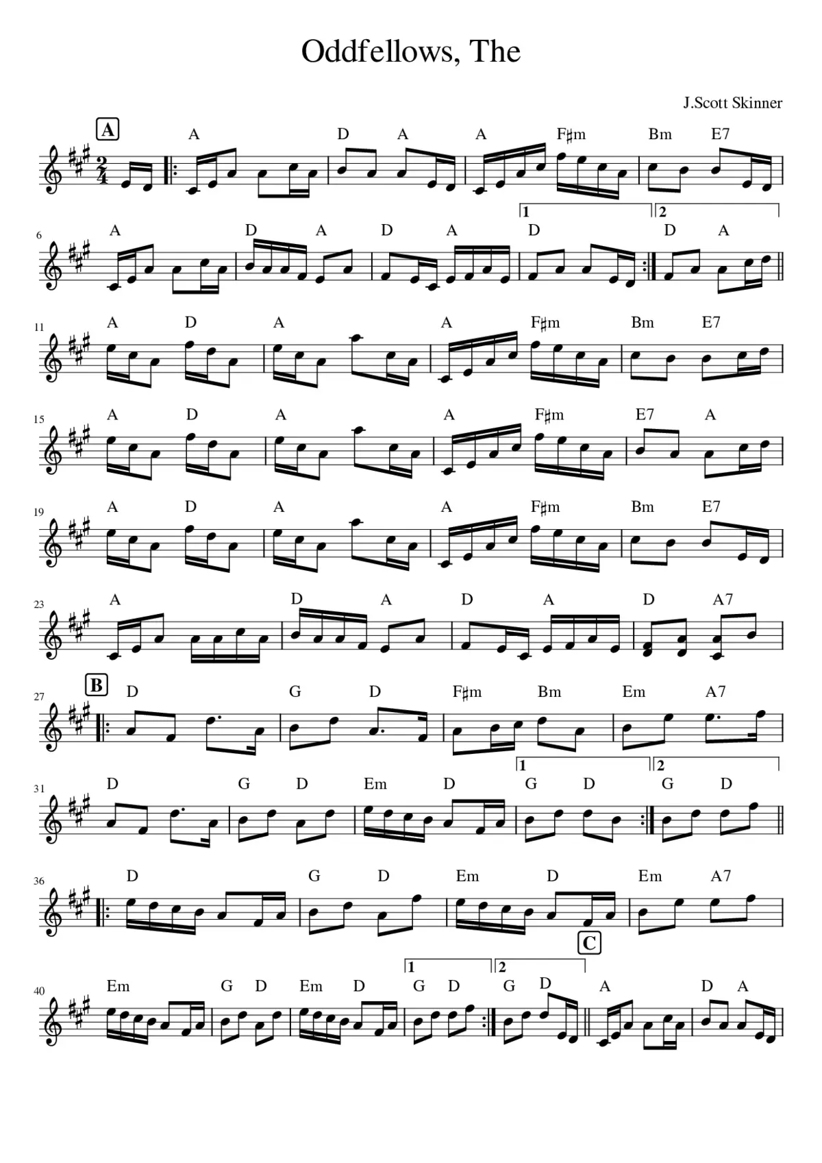 The Oddfellows - Page 1