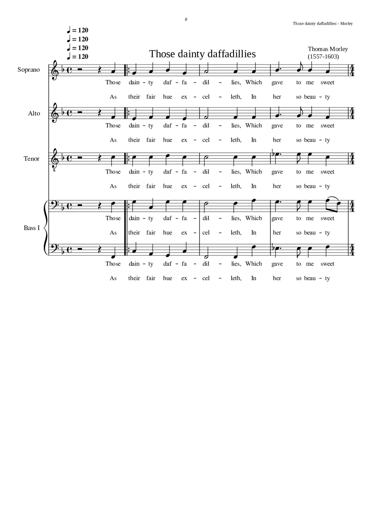 Those dainty daffadillies - Page 1