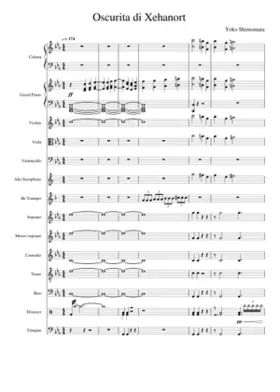 Untitled Piece from Kingdom Hearts III (Oscurita di Xehanort)