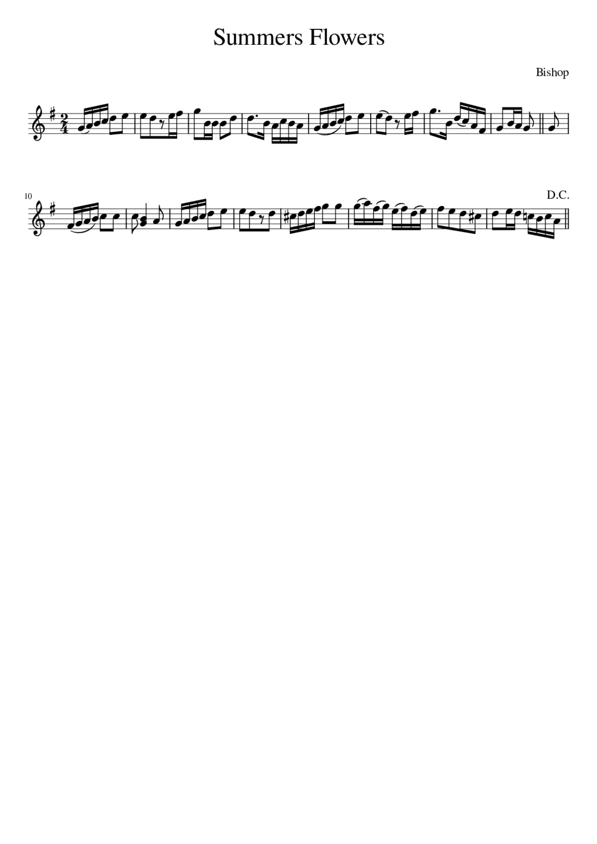 Summers Flowers - Page 1