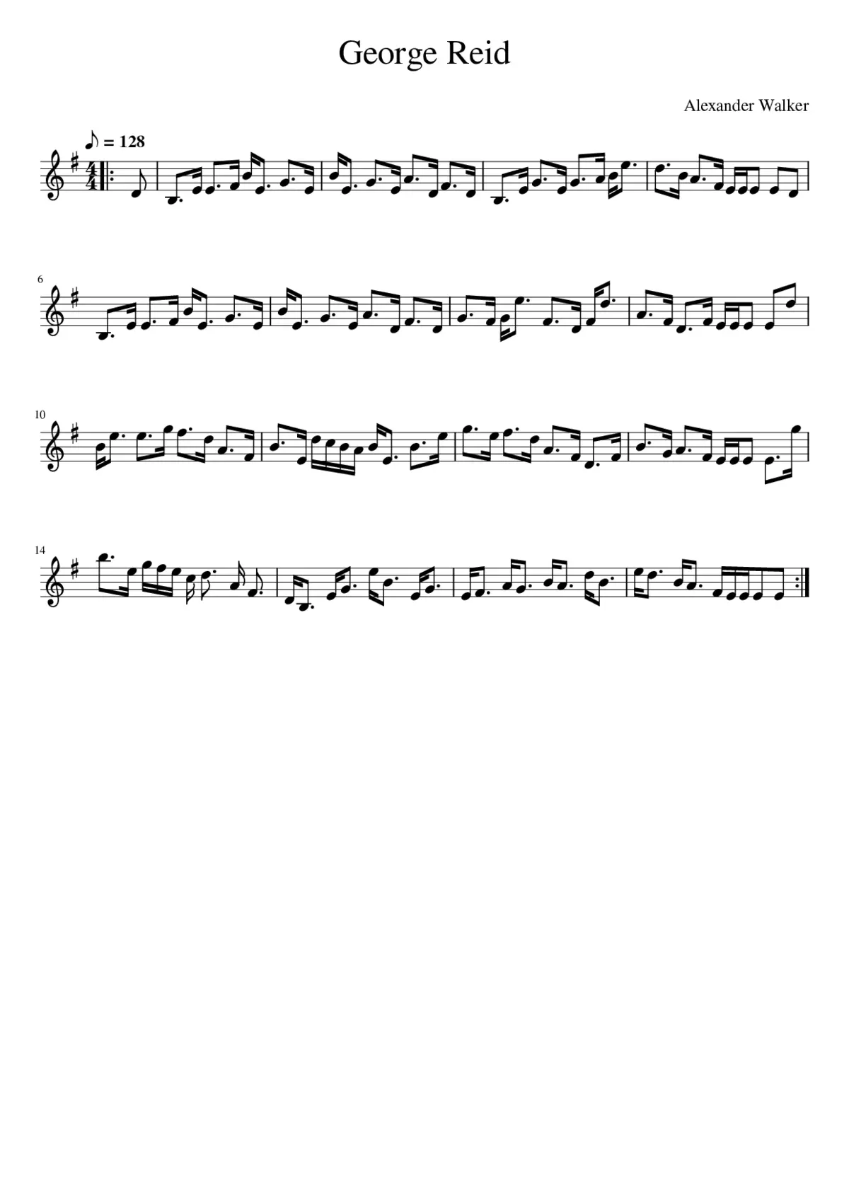 George Reid - Page 1