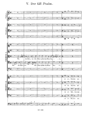 Wo der Herr nicht das Haus bauet