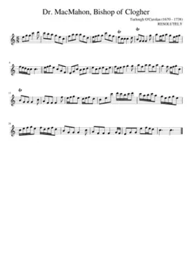 Dr. MacMahon Bishop of Clogher