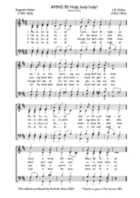 Holy, Holy, Holy! Lord God Almighty