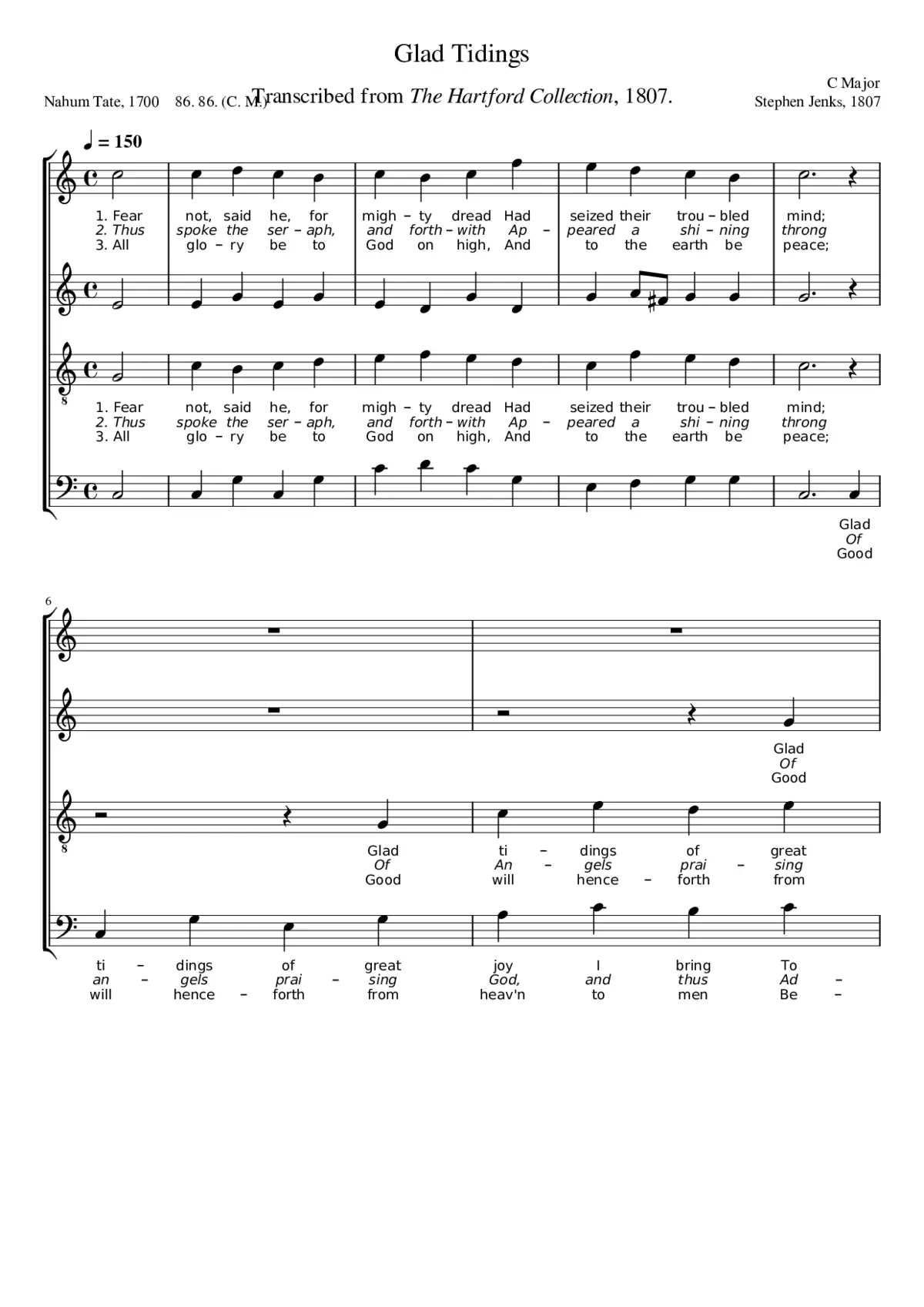 Glad Tidings - Page 1