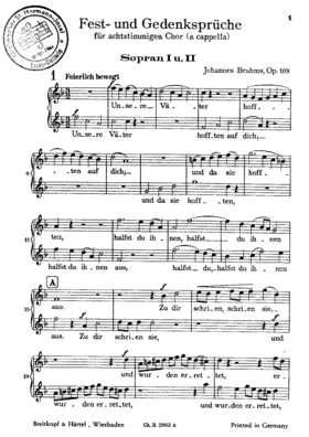 Fest- und Gedenksprüche