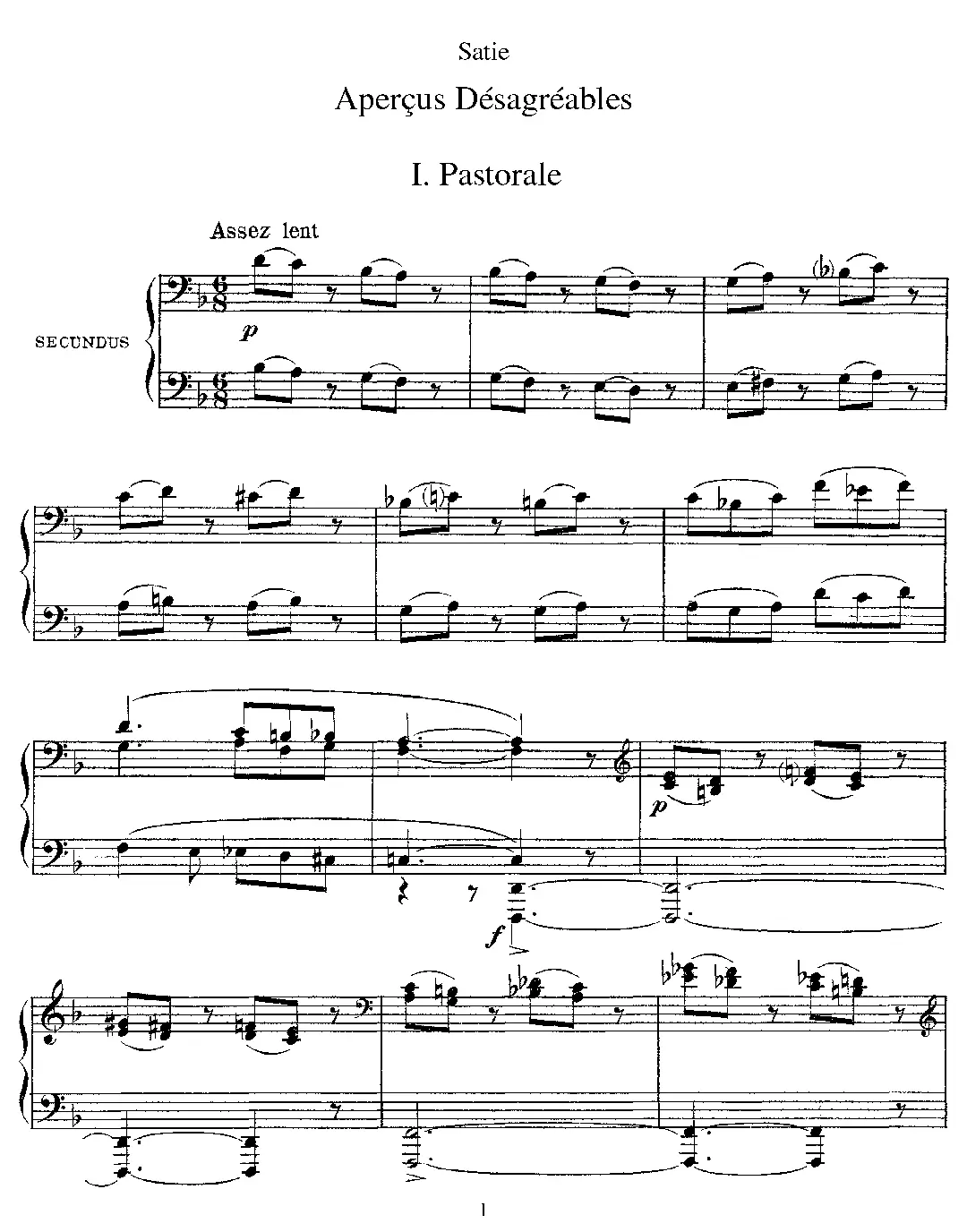 Aperçus désagréables - Page 1