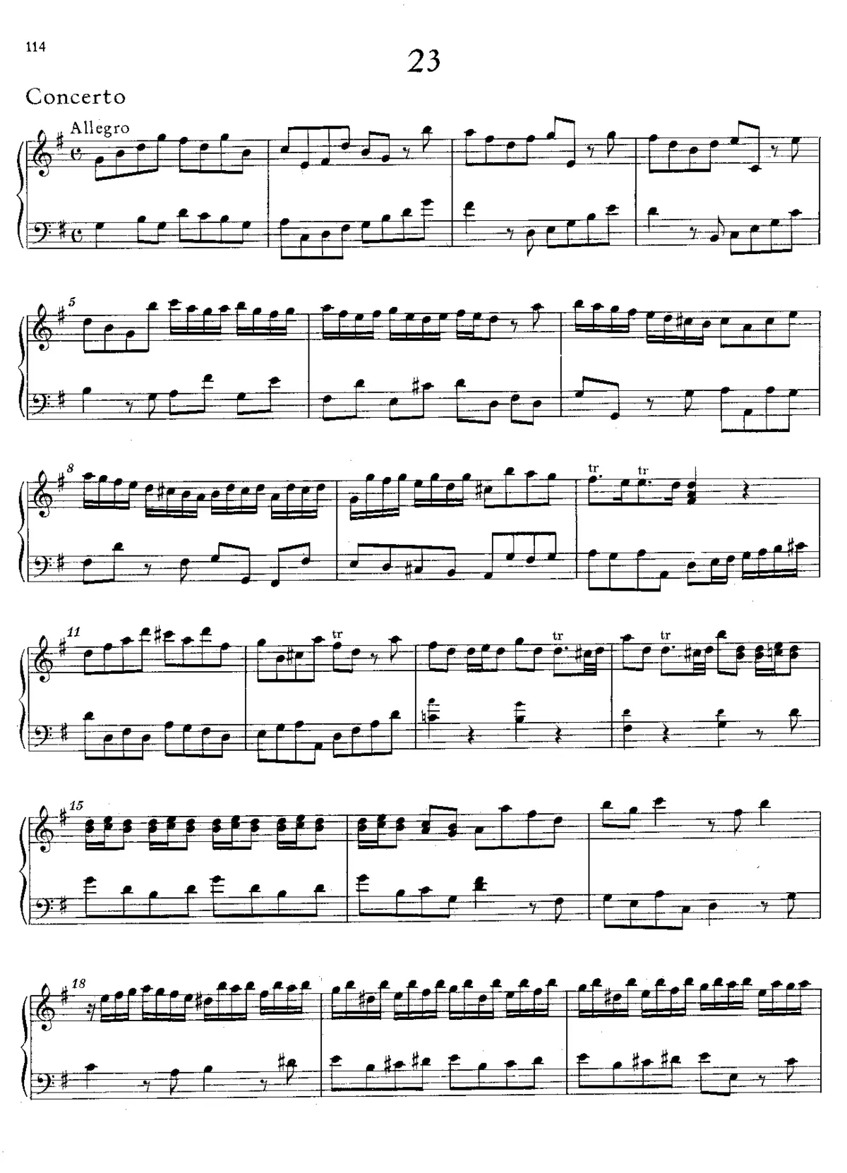 Concerto, HWV 487 - Page 1