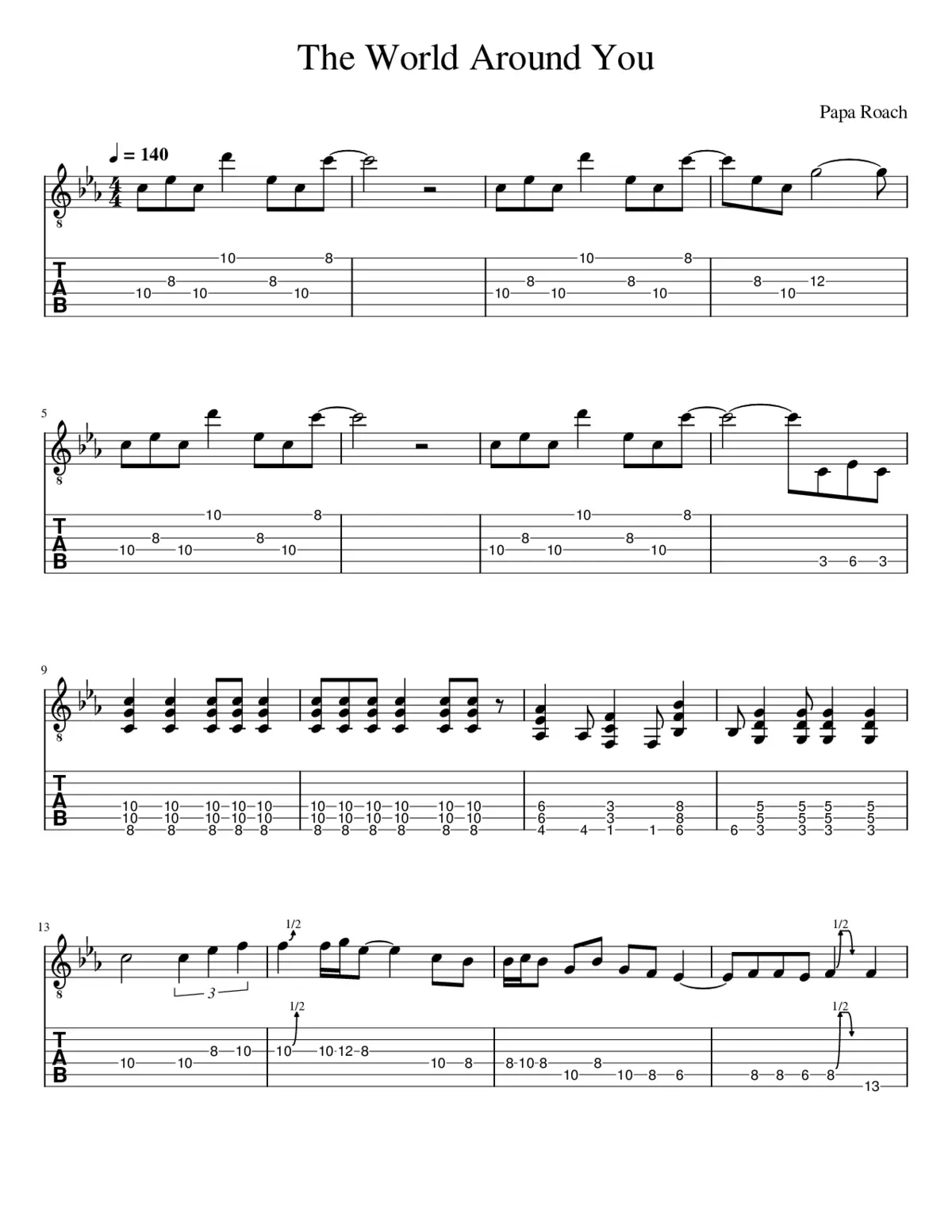 the world around you - Page 1