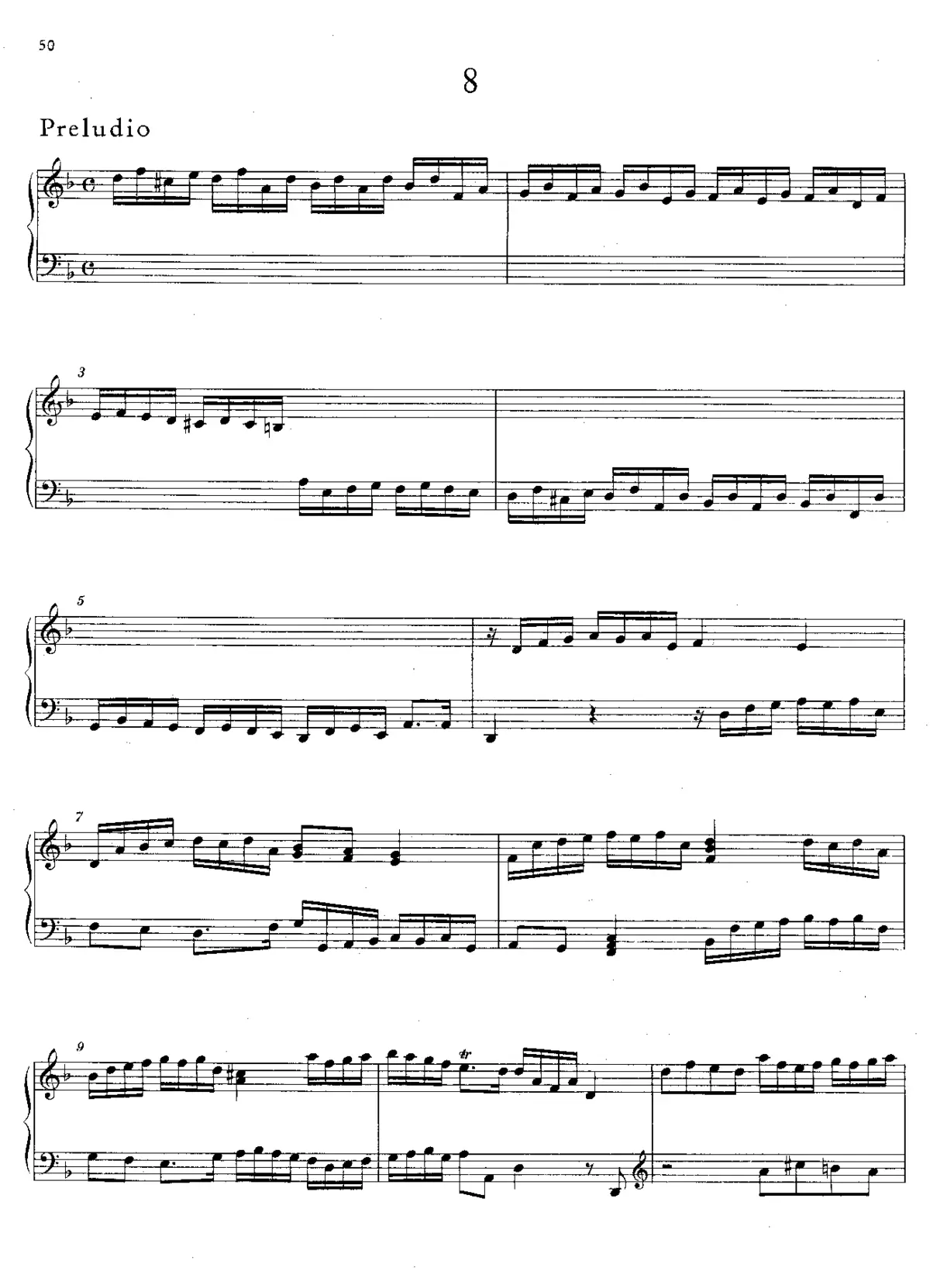 Prelude, HWV 564 - Page 1