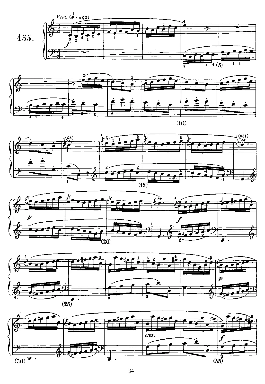 Keyboard Sonata in C major - Page 1