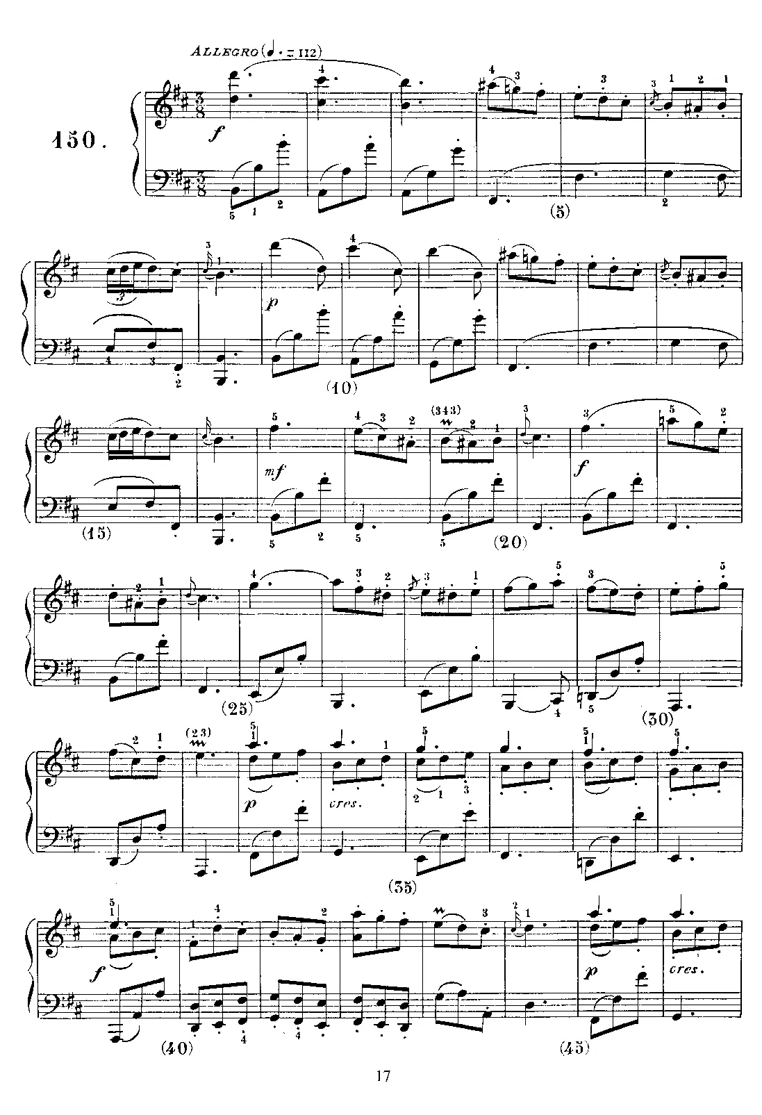 Keyboard Sonata in B minor - Page 1