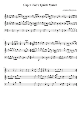 Capt Hood's Quick March