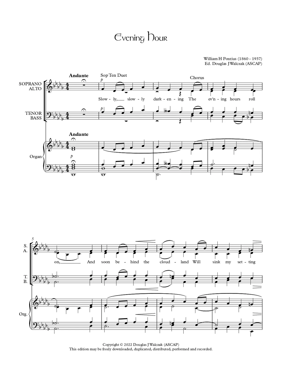 Evening Hour - Page 1