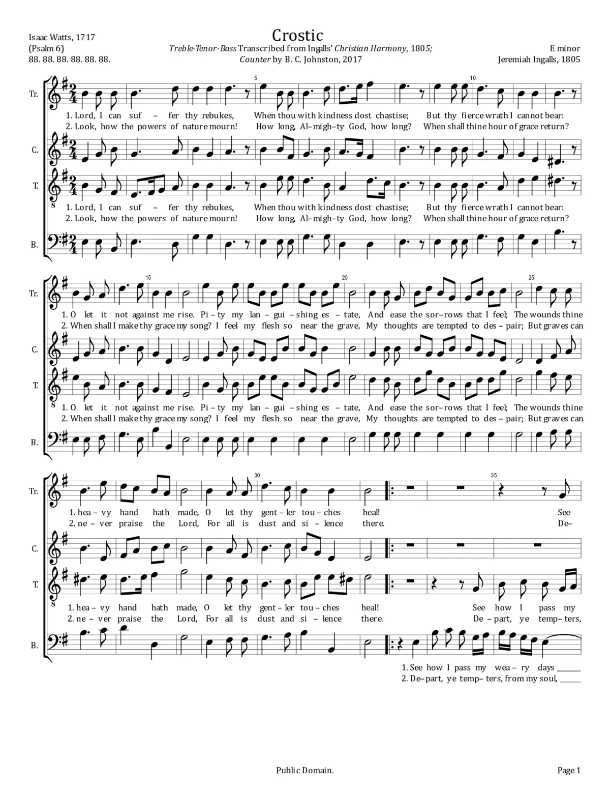 Crostic - Page 1