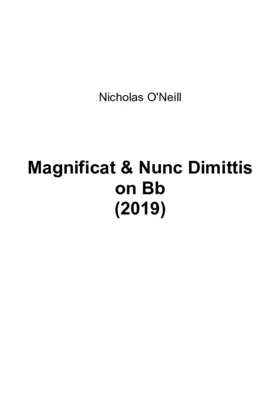 Magnificat & Nunc Dimittis on Bb