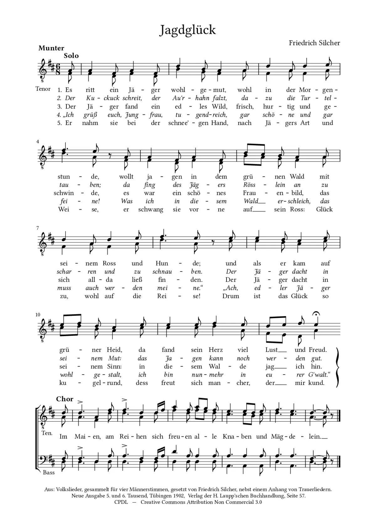 Jagdglück - Page 1