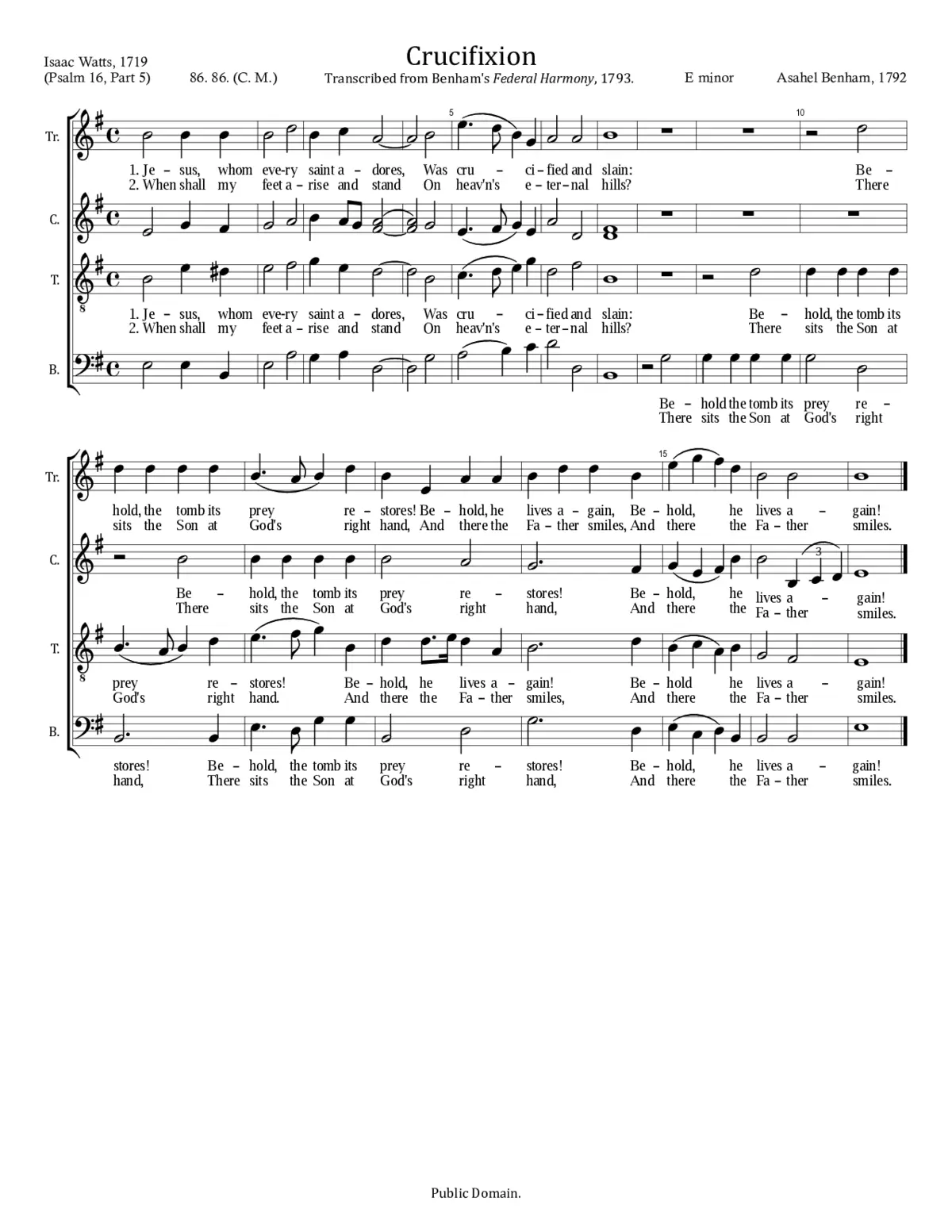 Crucifixion - Page 1