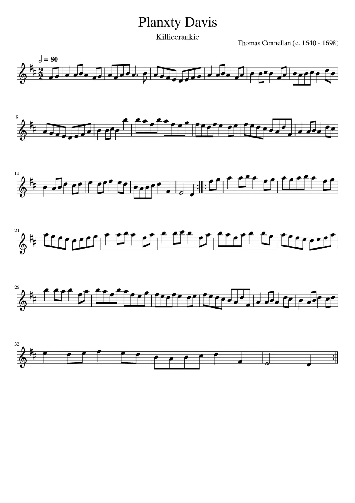 Planxty Davis - Page 1