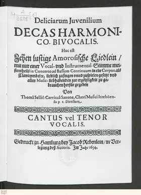 10 Lustige Amorosische Liedlein