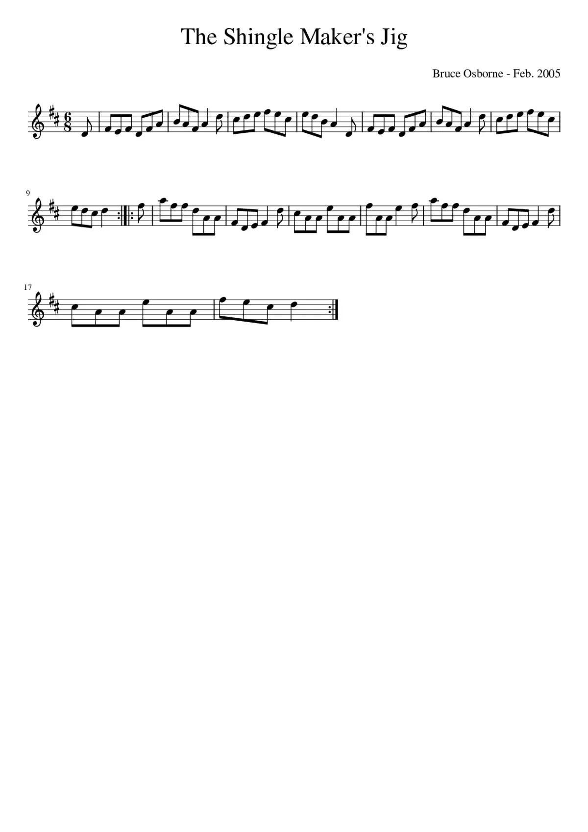 The Shingle Maker's Jig - Page 1