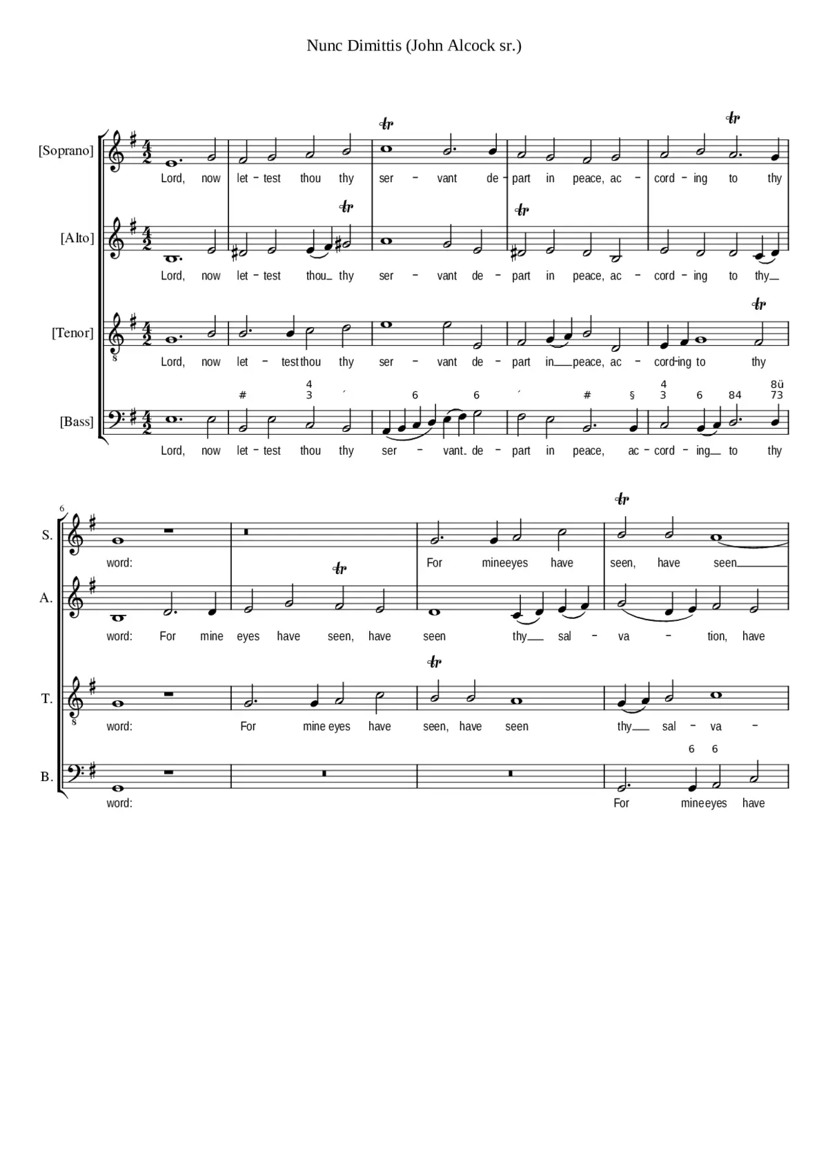 Nunc dimittis - Page 1