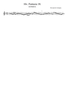 16v. Fantasia 18.