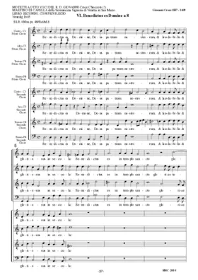 Benedictus es Domine