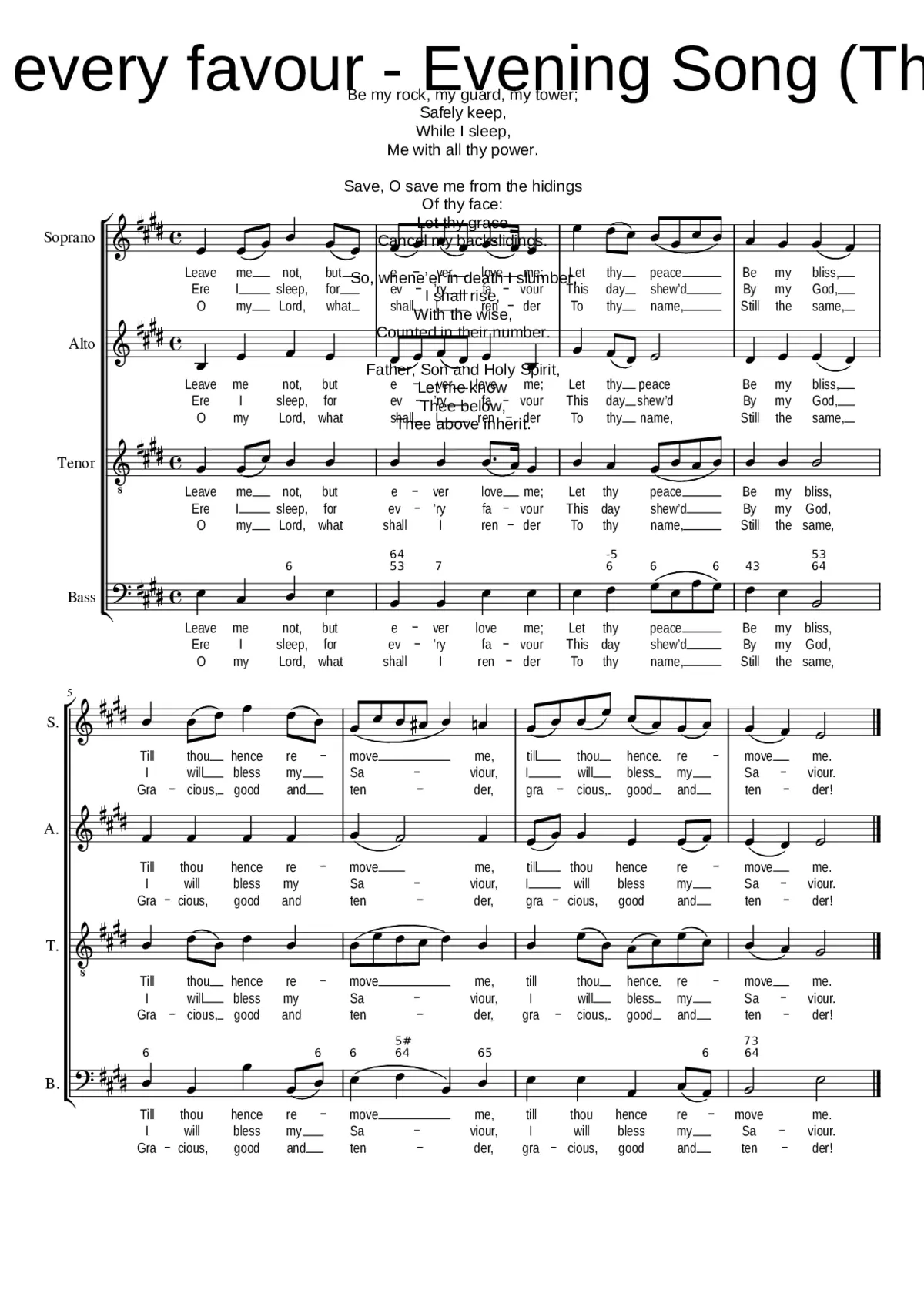 Ere I sleep for every favour - Page 1