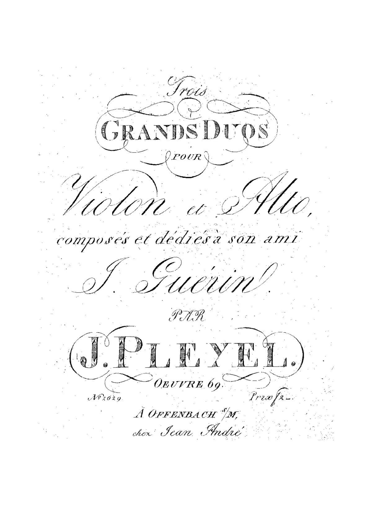 3 Duos for Violin and Viola - Page 1