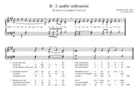 B - 2. neděle velikonoční