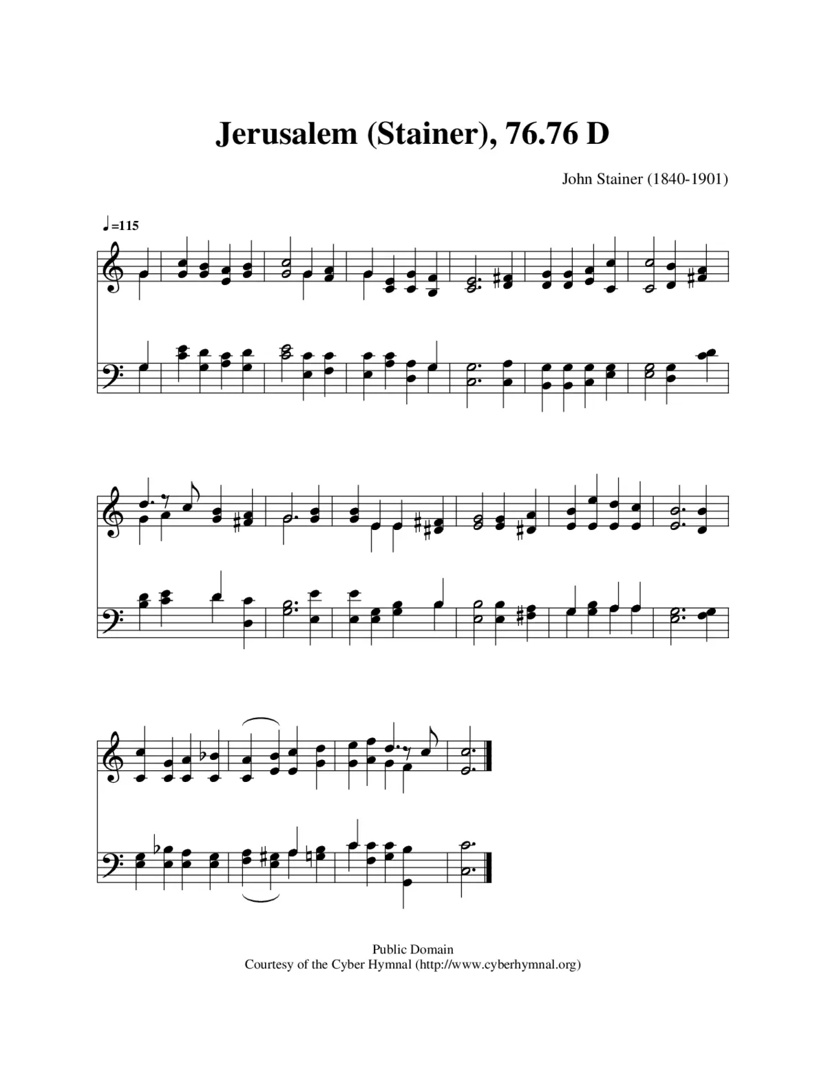 Jerusalem - Page 1