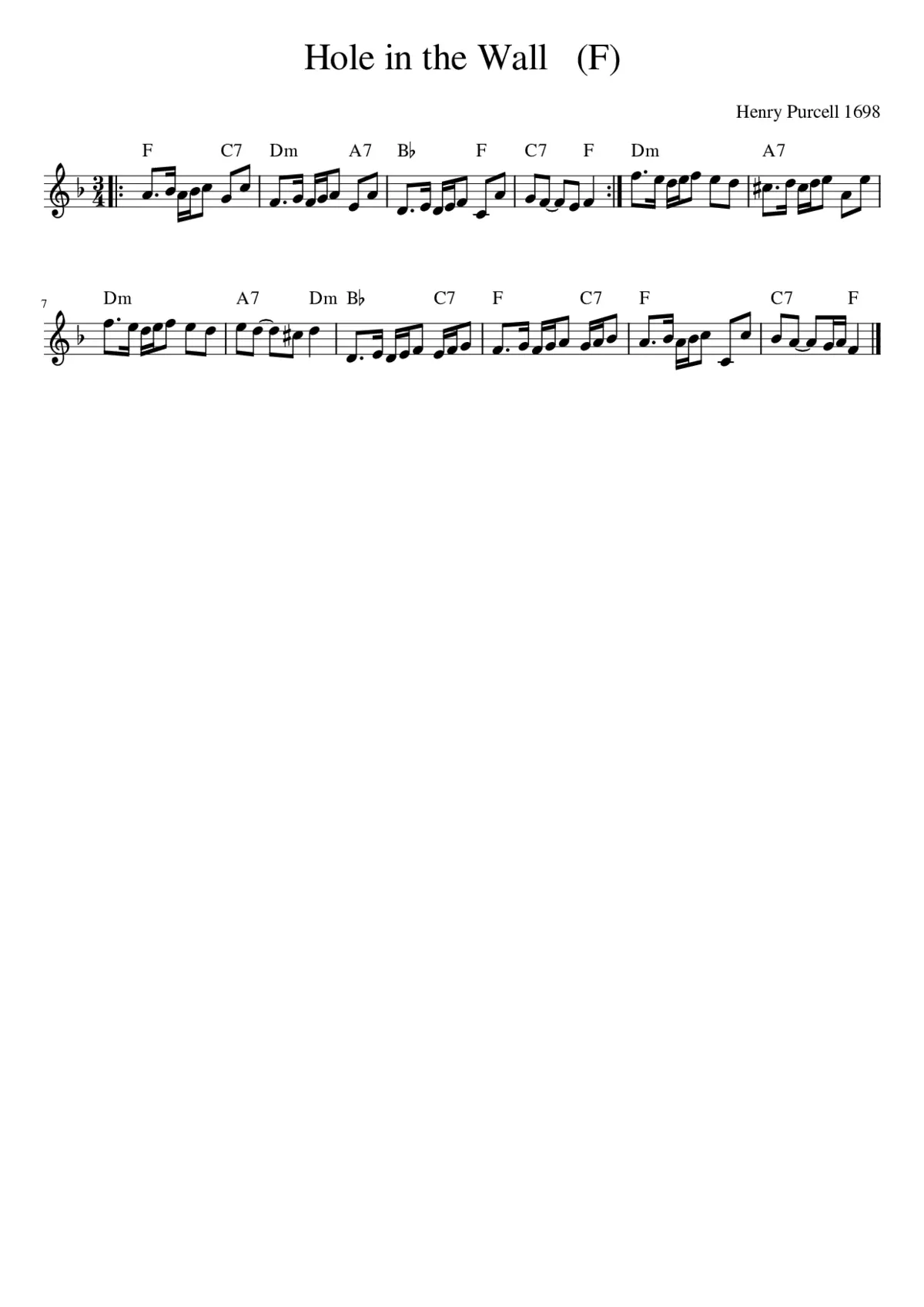 Hole in the Wall (F) - Page 1