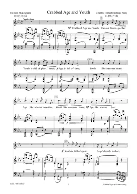 Crabbed age and youth