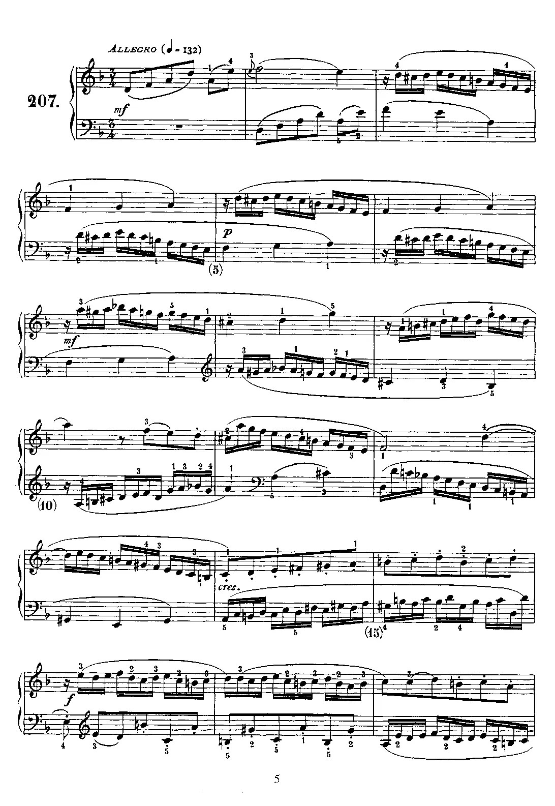 Keyboard Sonata in D minor - Page 1