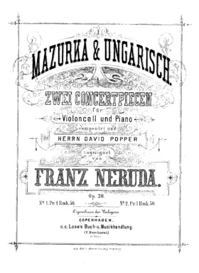 Zwei Concertpiecen für Violoncell und Piano, Op.38 (title)