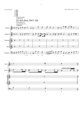 Iss dein Brot mit Freuden SWV 358