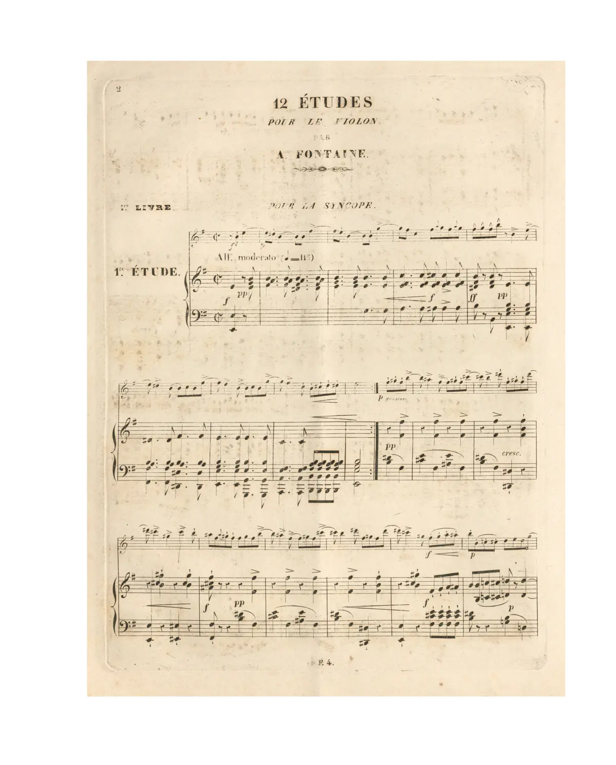 12 études - Page 1