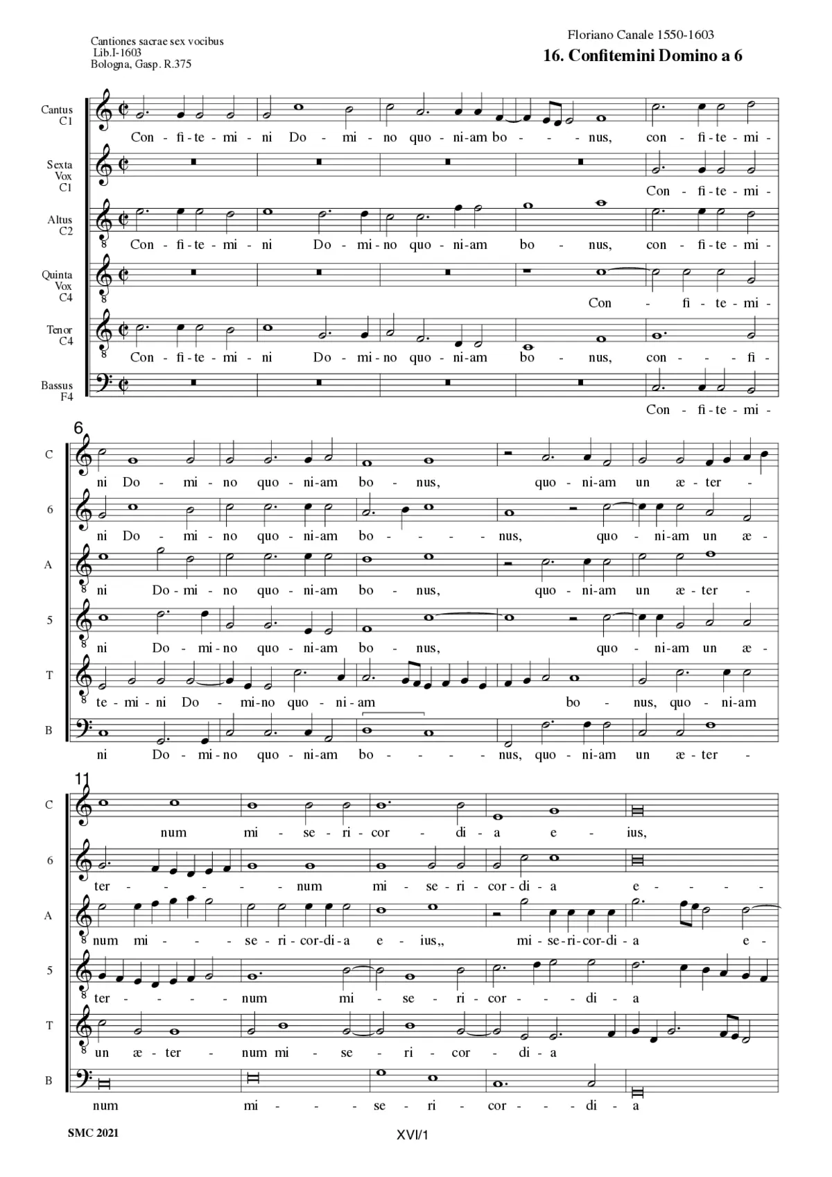 Confitemini Domino - Page 1