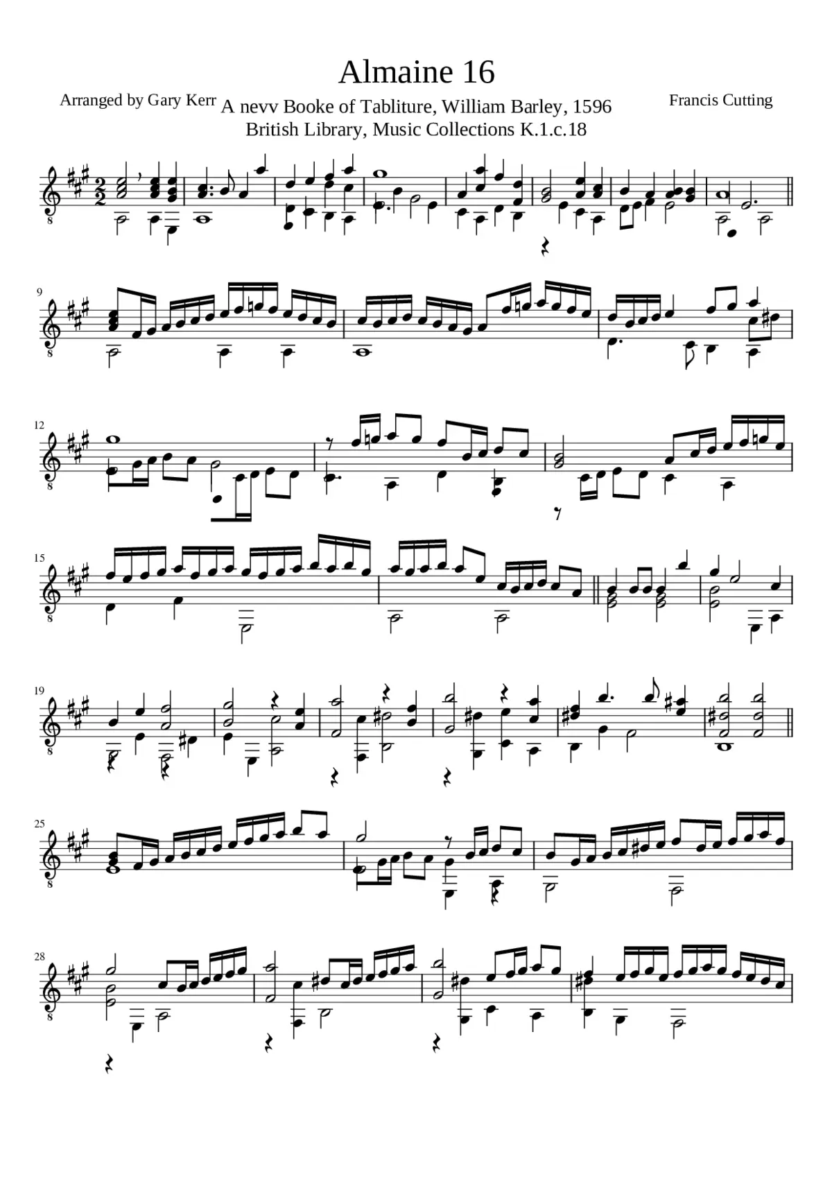 Almaine 16 [BW] Francis Cutting - Page 1