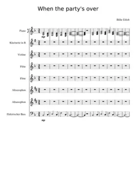 when the party's over