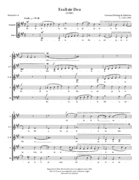 Exultate Deo