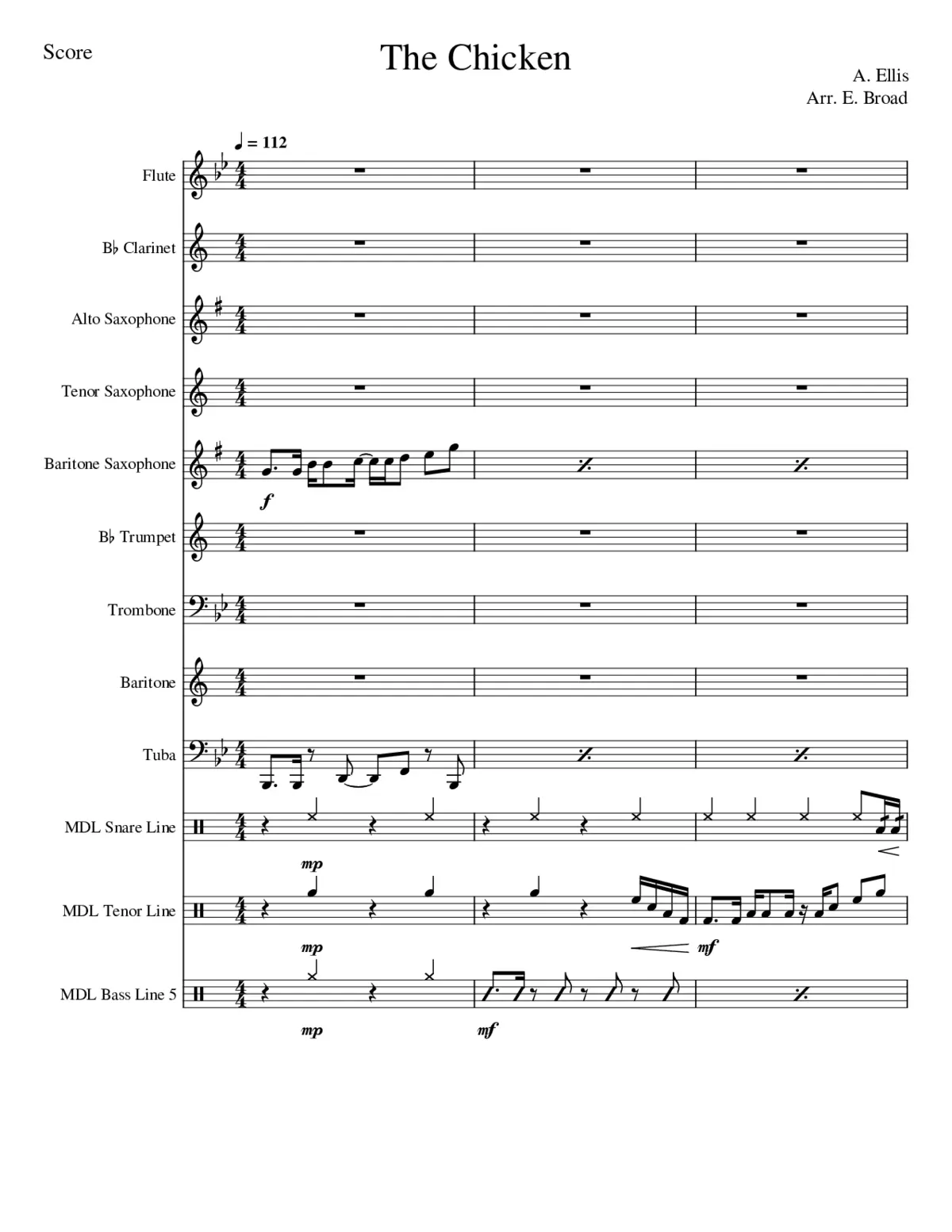 The Chicken - Page 1